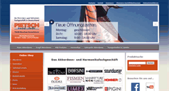 Desktop Screenshot of musik-pietsch.de